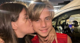 El reencuentro entre Wanda Nara y su hijo Valentino López. Foto: Instagram.