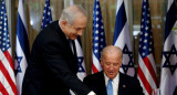 El presidente de EEUU, Joe Biden, y el primer ministro israelí, Benjamín Netanyahu. Foto: Reuters.