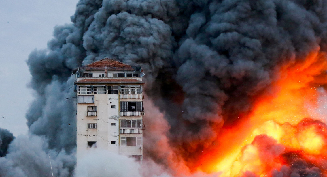 Violencia entre Israel y Hamas en Gaza. Foto: Reuters.