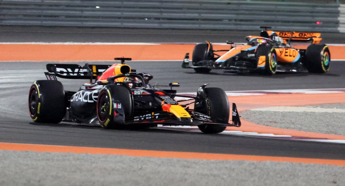 Max Verstappen se quedó con el Gran Premio de Qatar. Foto: Reuters.