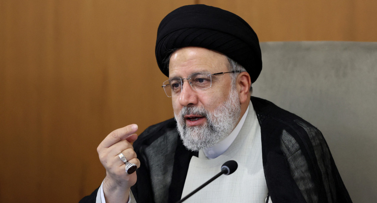Raisí, presidente de Irán. Foto: Reuters.