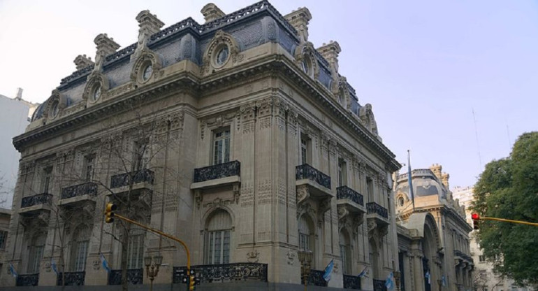 Palacio San Martín, Cancillería Argentina. Foto: Wikipedia.