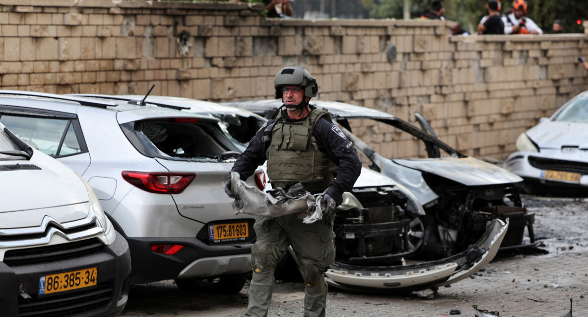 Conflicto en Franja de Gaza. Soldado israelí. Foto: Reuters.