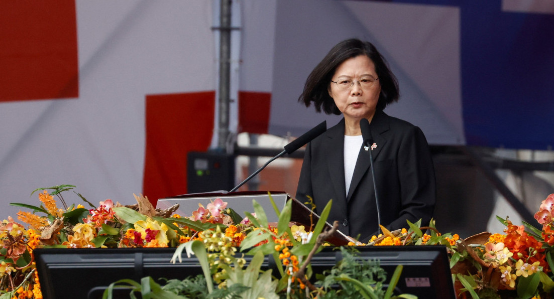 Presidenta de Taiwán, Tsai Ing-wen. Foto: Reuters.