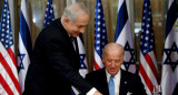 Netanyahu y Biden. Foto: Reuters.