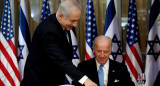Netanyahu y Biden. Foto: Reuters.