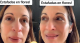 Fueron estafadas por un local de ropa. Fotos: captura video.