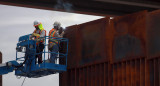 Refuerzo de la frontera en Ciudad de Juarez. Foto: EFE