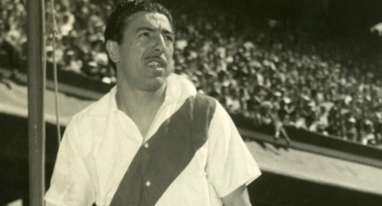 Ángel Labruna, River Plate. Foto: archivo El Gráfico.