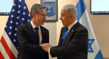 Antony Blinken y Benjamin Netanyahu. Foto: EFE.