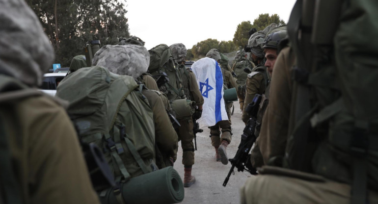 Soldados; ataque de Hamas a Israel. Foto: EFE.