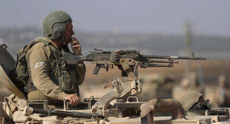 Conflicto bélico en Israel. Foto: EFE.