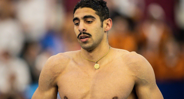 El nadador egipcio Abdelrahman Elaraby