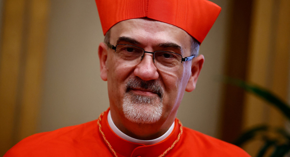 Pierbattista Pizzaballa, cardenal italiano. Foto: Reuters.
