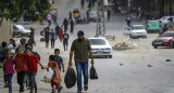 Desplazados por el conflicto entre Israel y Hamas. Foto: EFE.