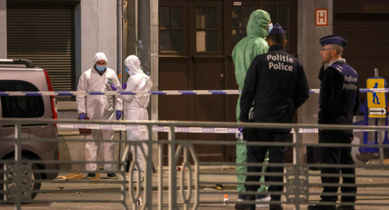 Ataque en Bruselas. Foto: EFE.
