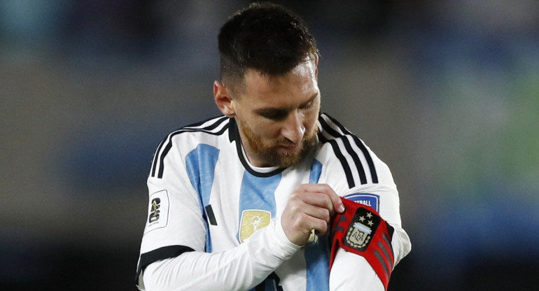 Lionel Messi será titular ante Perú. Foto: Reuters.