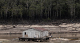 La superficie de agua en la principal zona de la Amazonía brasileña cae al menor nivel en 5 años. EFE