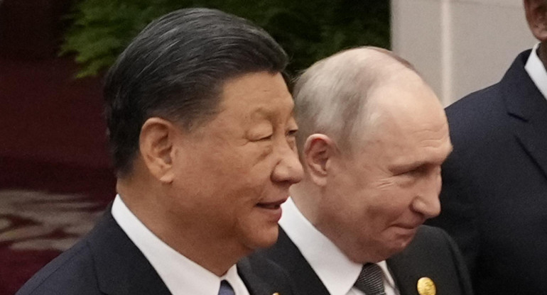 Xi Jinping y Vladimir Putin. Foto: EFE.