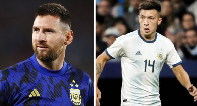 Messi y Martinez. Foto: Reuters-NA