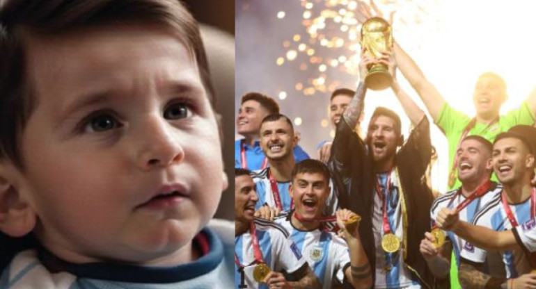 Los jugadores de la Selección Argentina como bebés