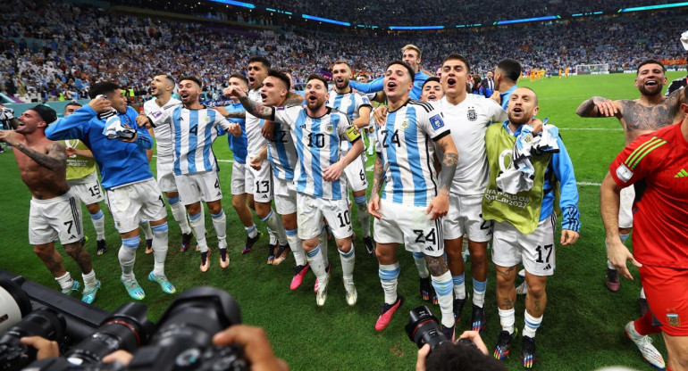 La Selección Argentina involucrada en el doping de "Papu" Gómez. Foto: NA.