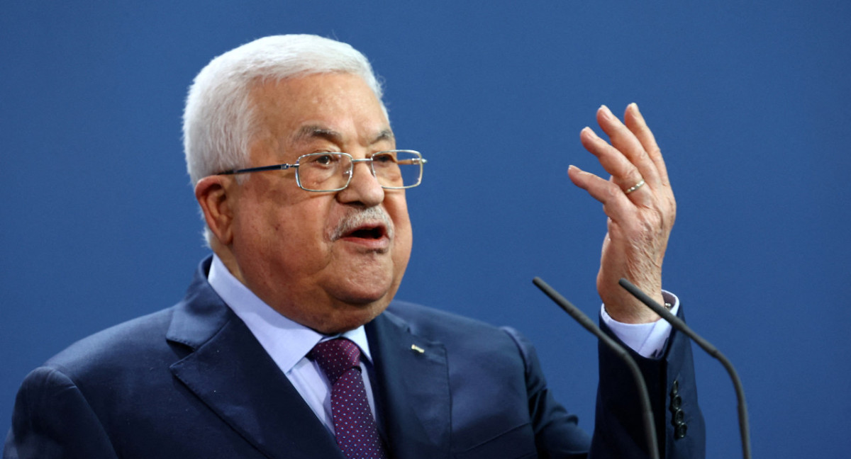 Mahmud Abbas, presidente de Palestina. Foto: REUTERS.