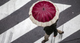 Lluvias en Buenos Aires. Foto: NA.