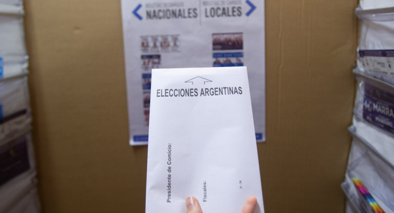 Elecciones 2023. Foto: Télam.