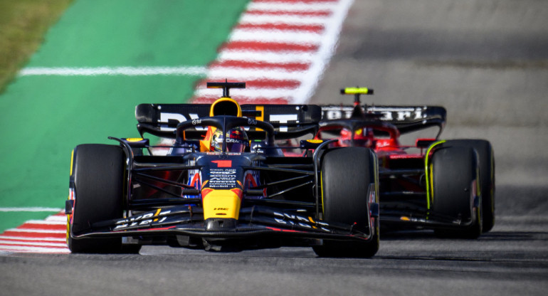 Max Verstappen en el Gran Premio de Estados Unidos. Foto: REUTERS.