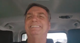 Jair Bolsonaro manda mensaje a Milei. Foto: captura.