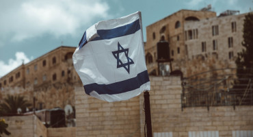 Bandera de Israel. Foto: Unsplash.