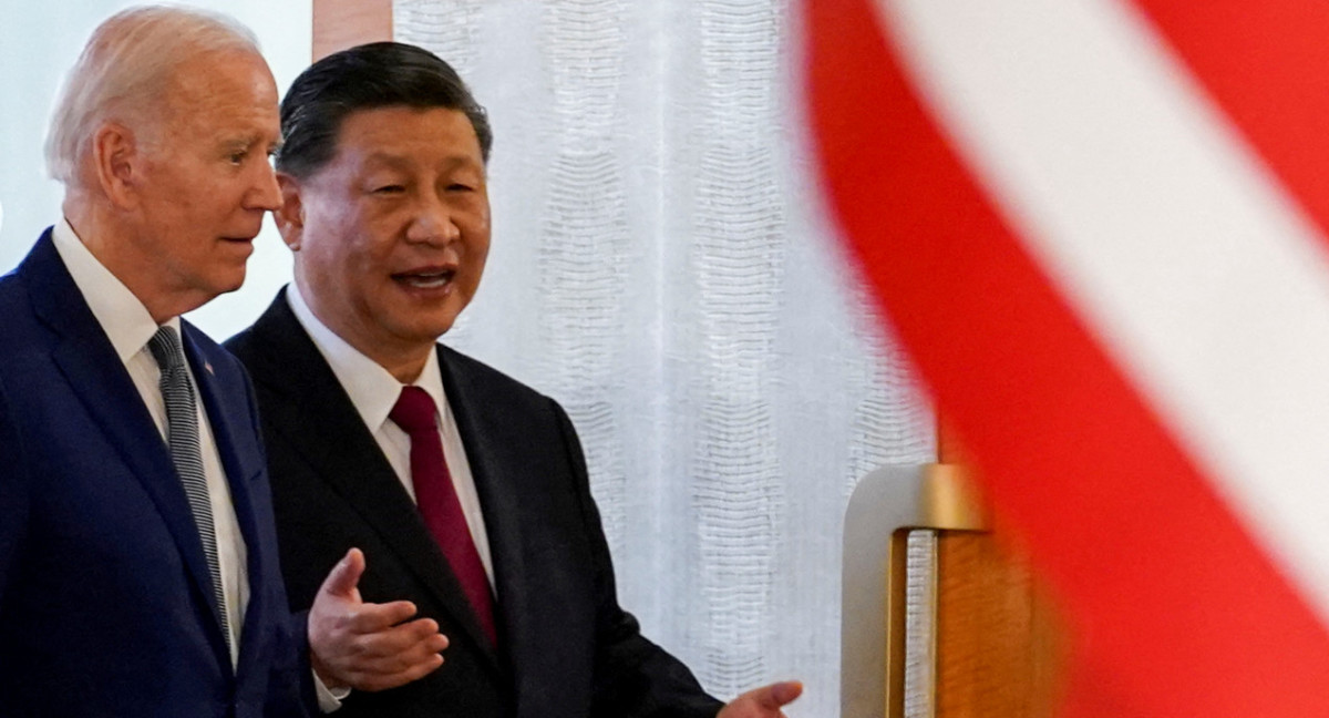 Xi Jinping y Joe Biden. Foto: Reuters.