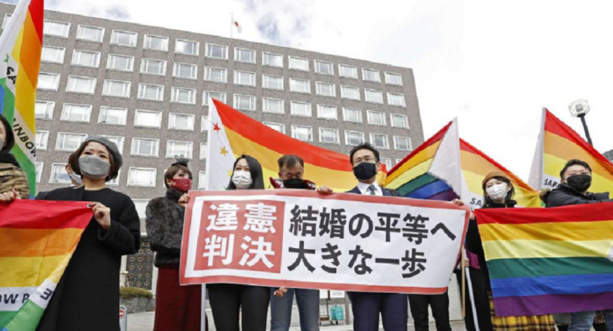 Manifestación por los derechos LGTB. Foto: Reuters