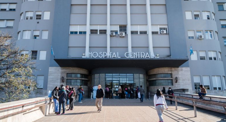 Hospital Central. Foto: Facebook/Via Noticias Mendoza