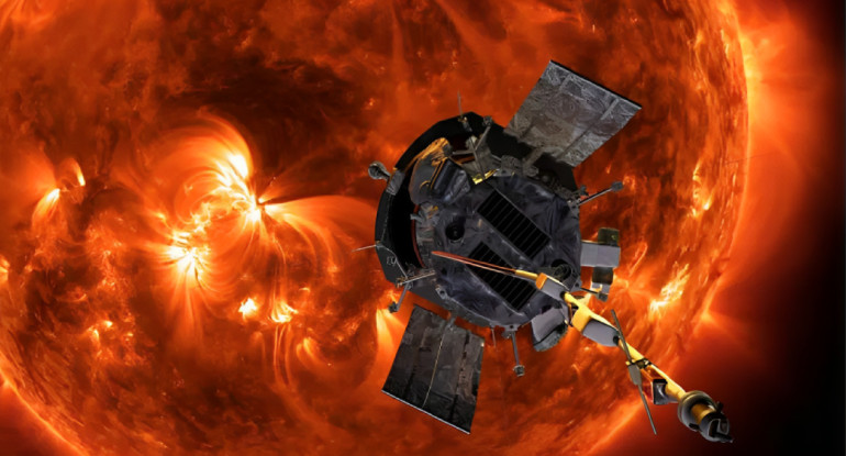 Un nuevo hito de la misión Parker Solar Probe. Foto: NASA.