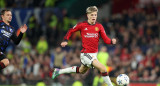 Alejandro Garnacho en el Manchester United. Foto: EFE.