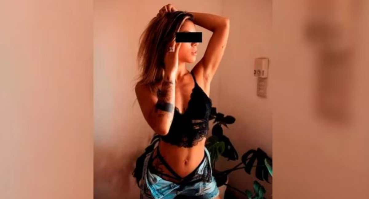 Julieta Valenzuela, la novia de "Emi Trix", uno de los máximos dealer de drogas de Rosario. Foto: Instagram.