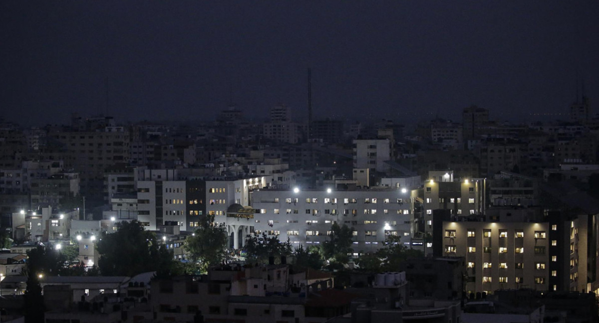 Hospital Shifa; Franja de Gaza. Foto: EFE.