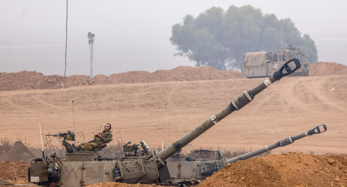 Ofensiva de Israel en la Franja de Gaza. Foto: EFE.