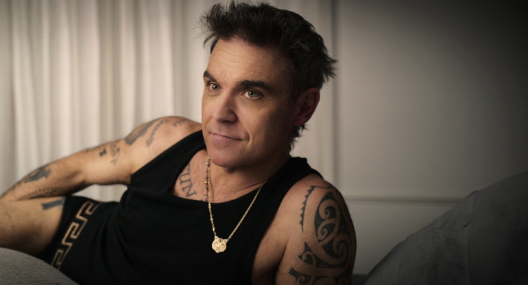 Documental de Robbie Williams. Foto: Netflix.
