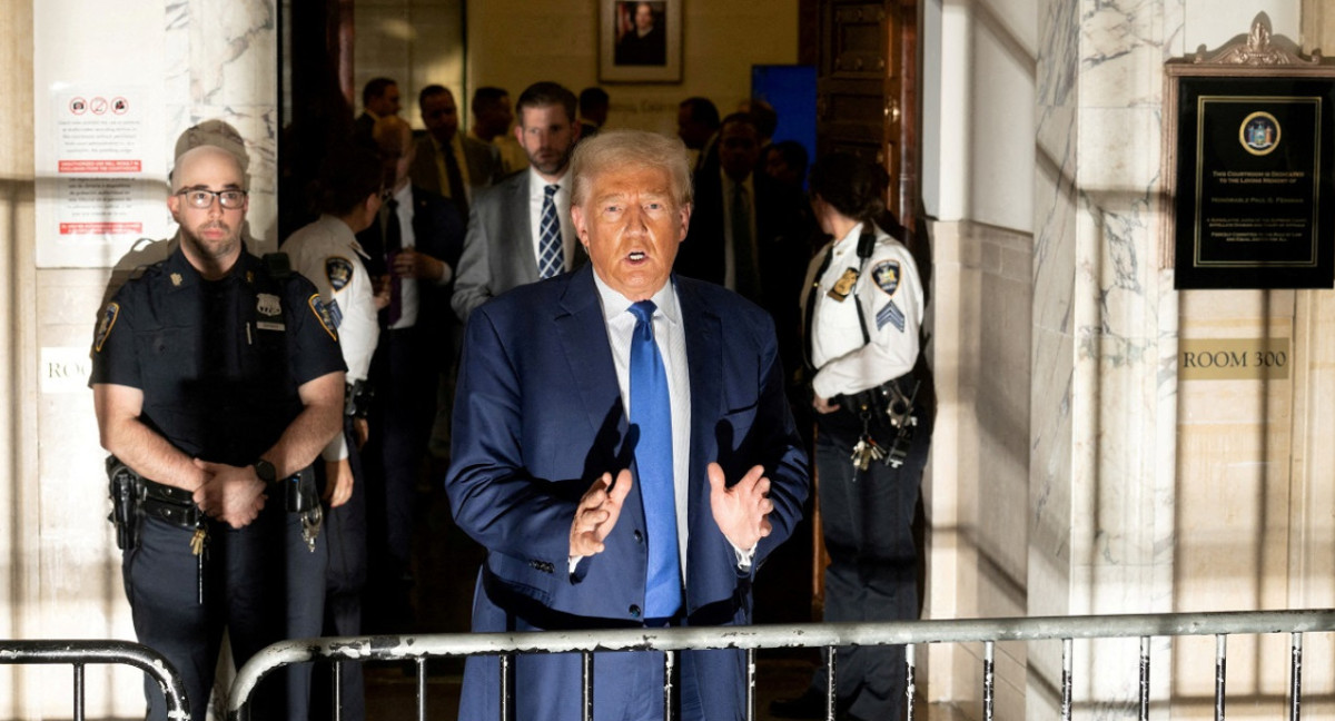 Donald Trump enfrenta un nuevo juicio. Foto: Reuters.