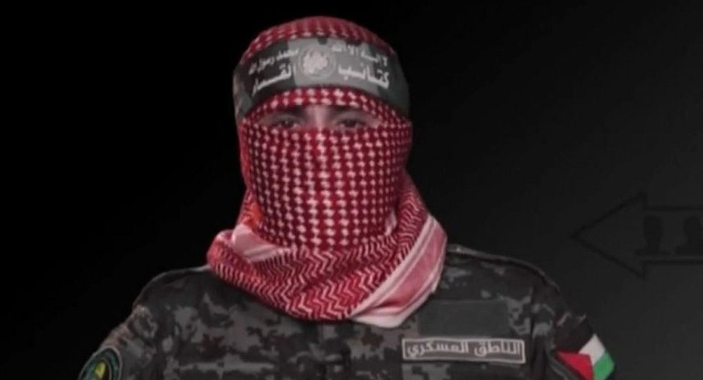 Abu Obeida, portavoz de las Brigadas Ezzedin al Qassam.