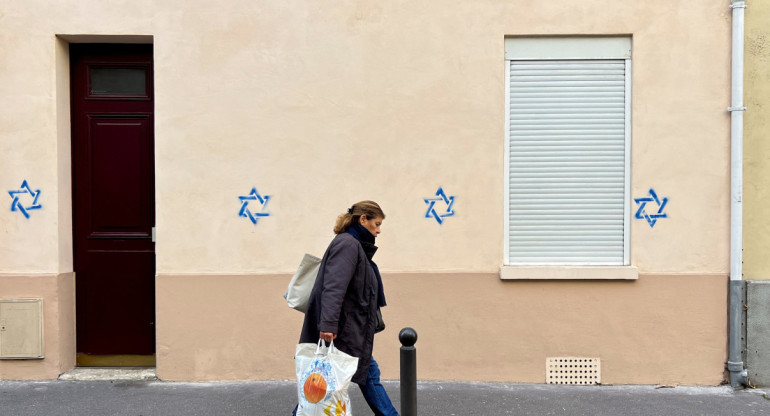 Antisemitismo en Francia. Foto: Reuters