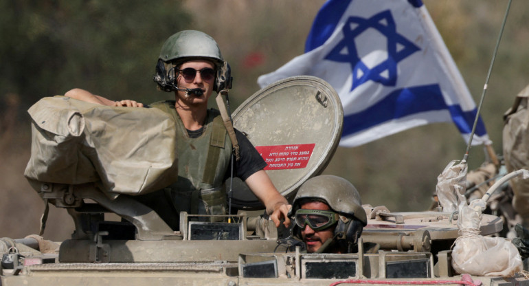 Soldados israelíes; guerra Israel-Hamas. Foto: Reuters.