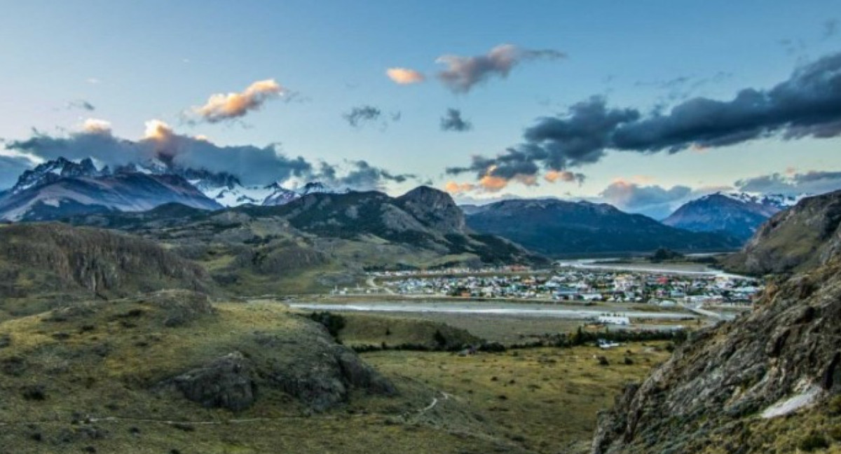 El Chaltén es una localidad de Santa Cruz con 1.700 personas. Foto: NA