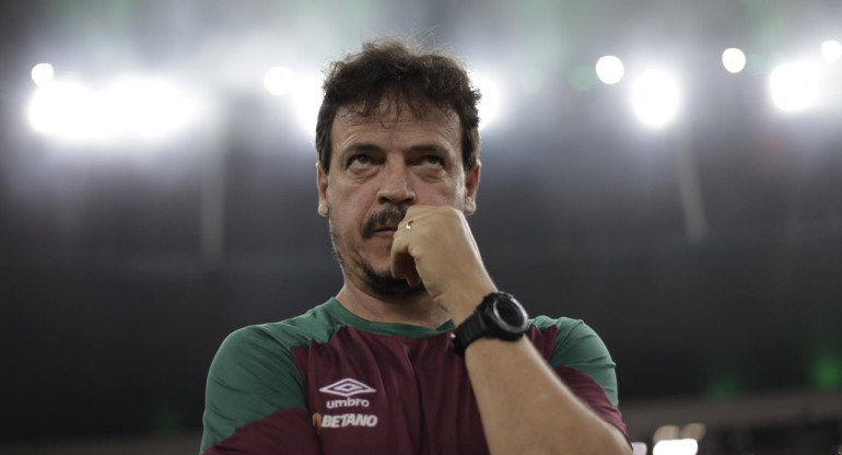 Fernando Diniz, entrenador de Fluminense. Foto: EFE