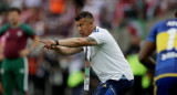 Jorge Almirón en el estadio Maracaná. Foto: NA.