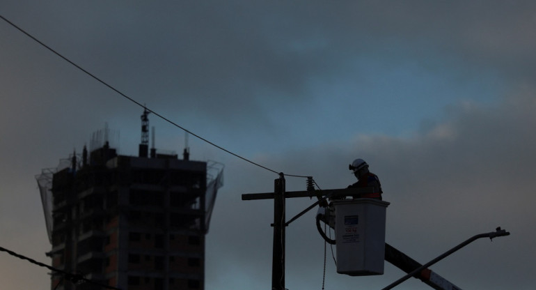 Una tormenta climática dejó sin luz a más de dos millones de ciudadanos en Sao Paulo. Foto: Reuters.
