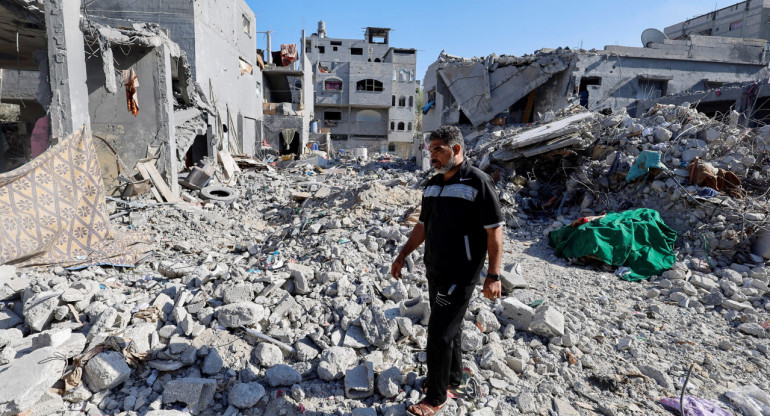 Guerra en Franja de Gaza. Foto: Reuters.